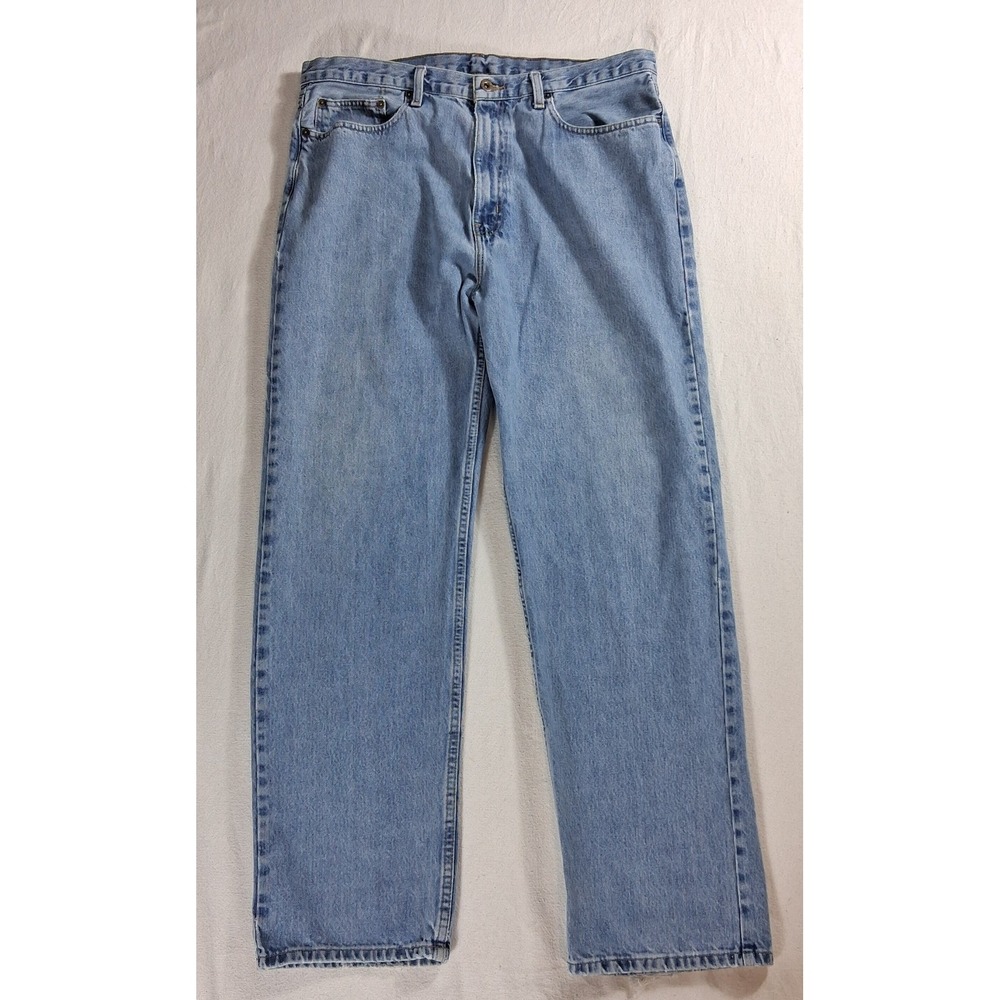 Vintage Y2K Polo Jeans Co Ralph Lauren Men's 38x32 Easy Fit Blue Denim Jeans
